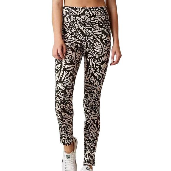 Free People Movement City Leggings Black Combo Print Medium - Picture 9 of 9